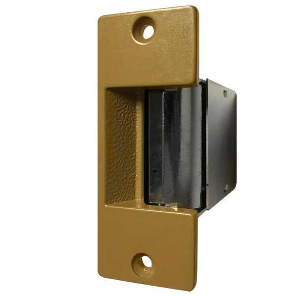 Trine 00 Series Electric Strikes, 24 VAC Voltage, Sprayed Brass
